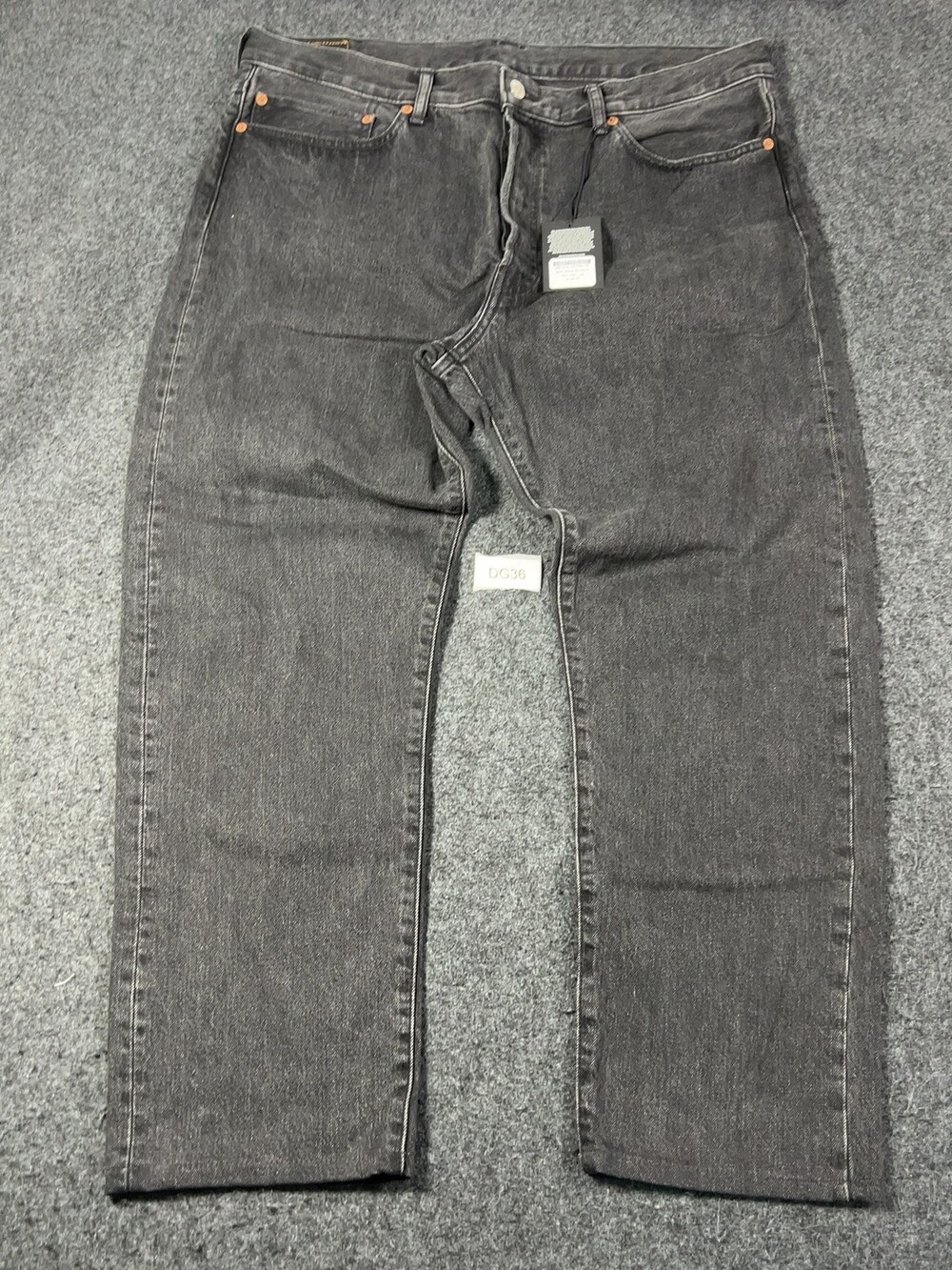 Buck Mason Maverick Slim Jean B001 Black Mens Sz 36x27 NWT Msrp148 [DG36]
